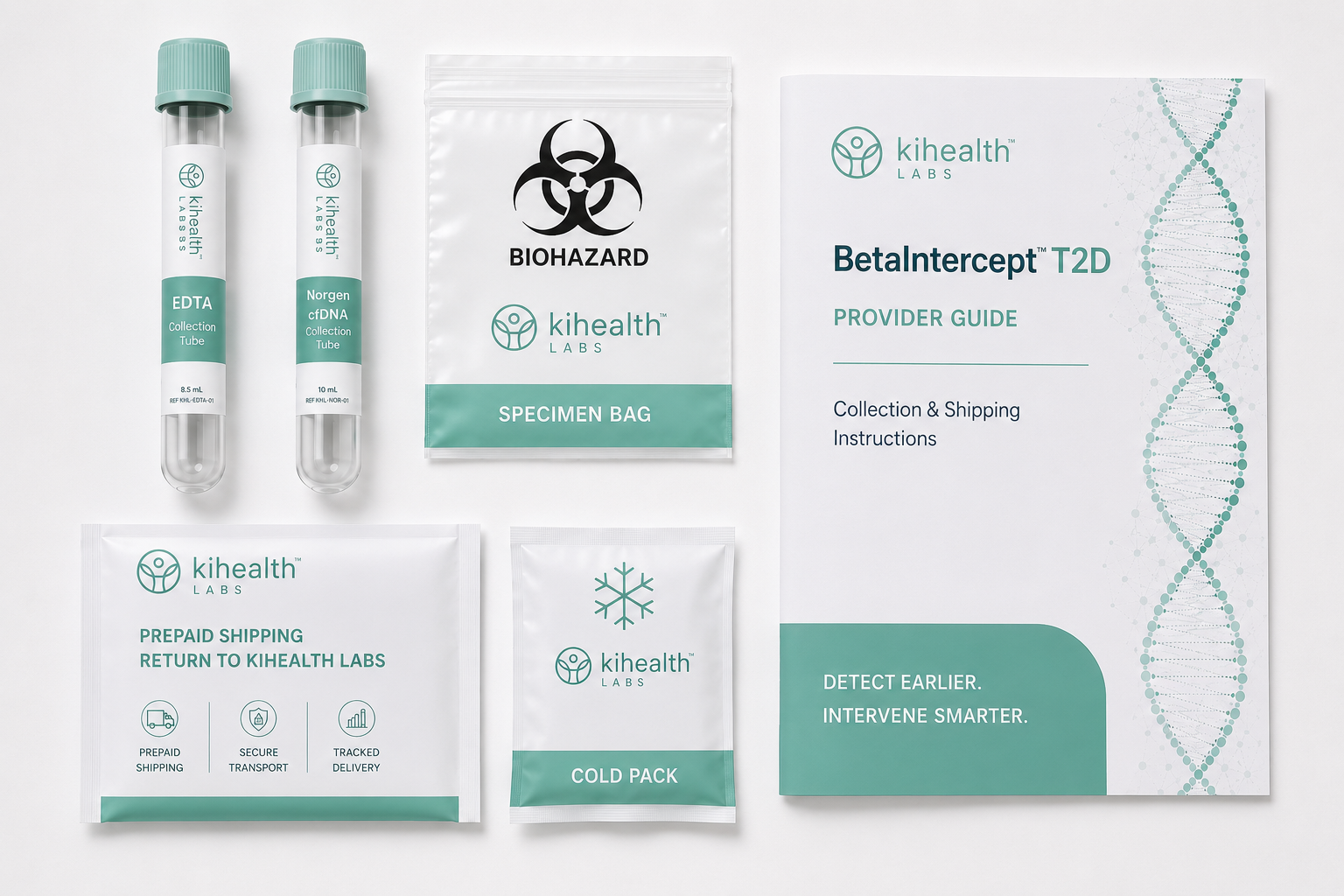 BetaIntercept™ T2D — Kit contents