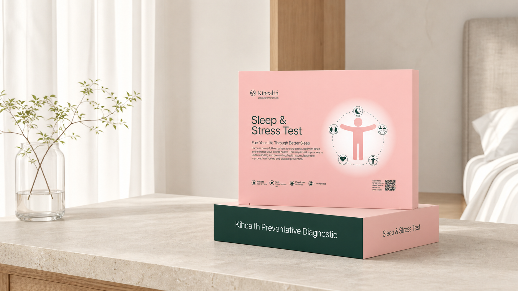 Sleep and Stress Test kit from Kihealth