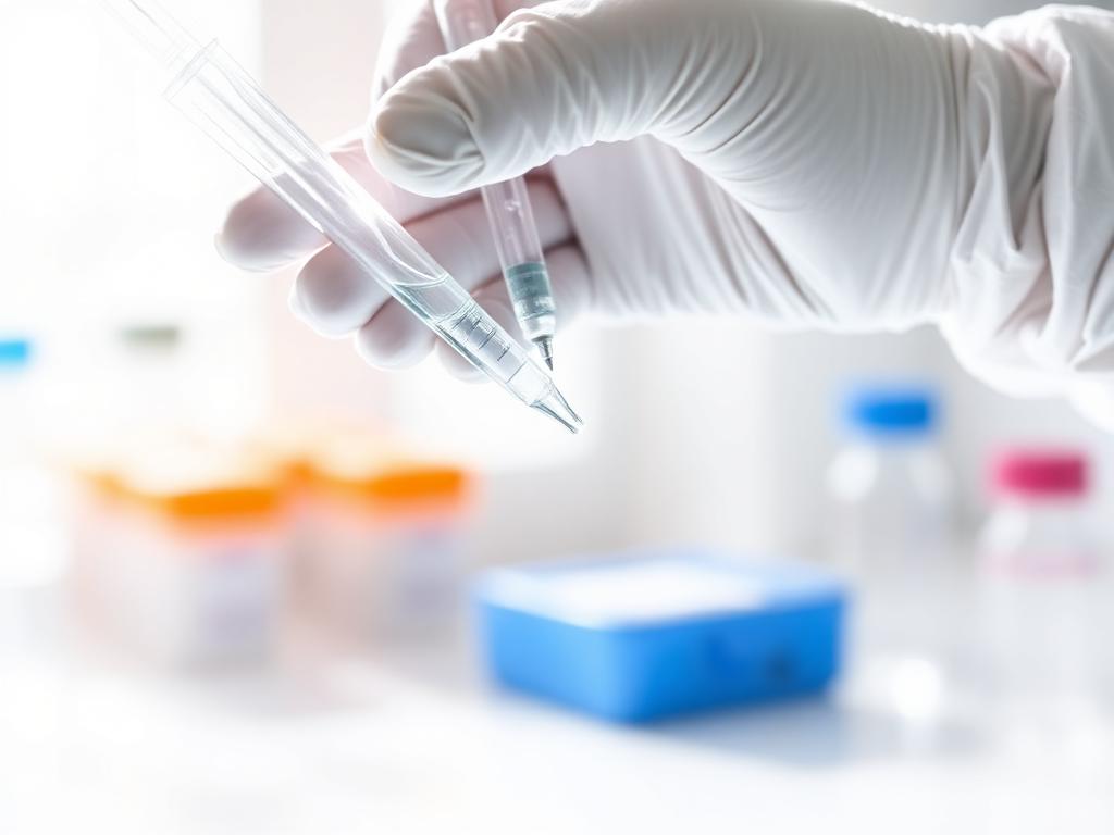 Laboratory pipette transferring liquid for cell-free DNA extraction