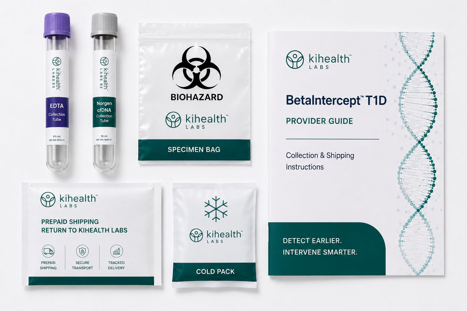 BetaIntercept™ T1D — Kit contents