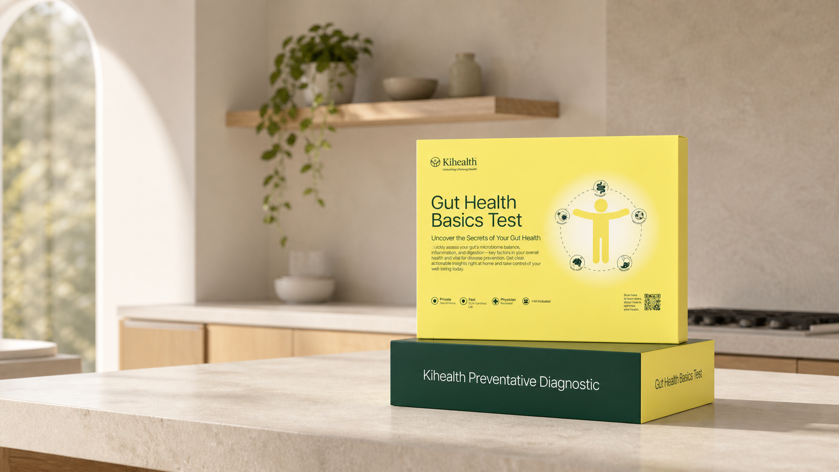 Gut Health Basic Test kit from Kihealth