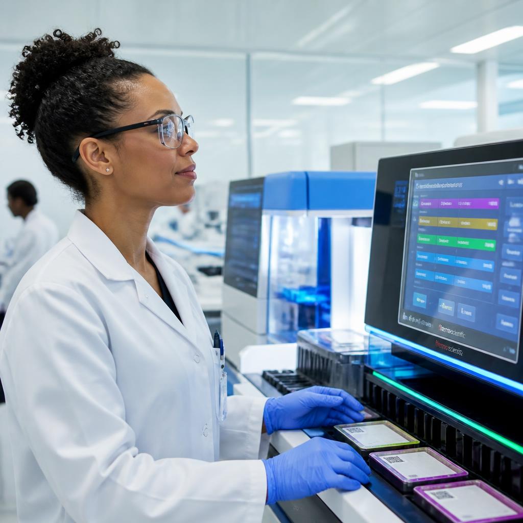 Automated molecular diagnostics instrumentation in a high-complexity laboratory