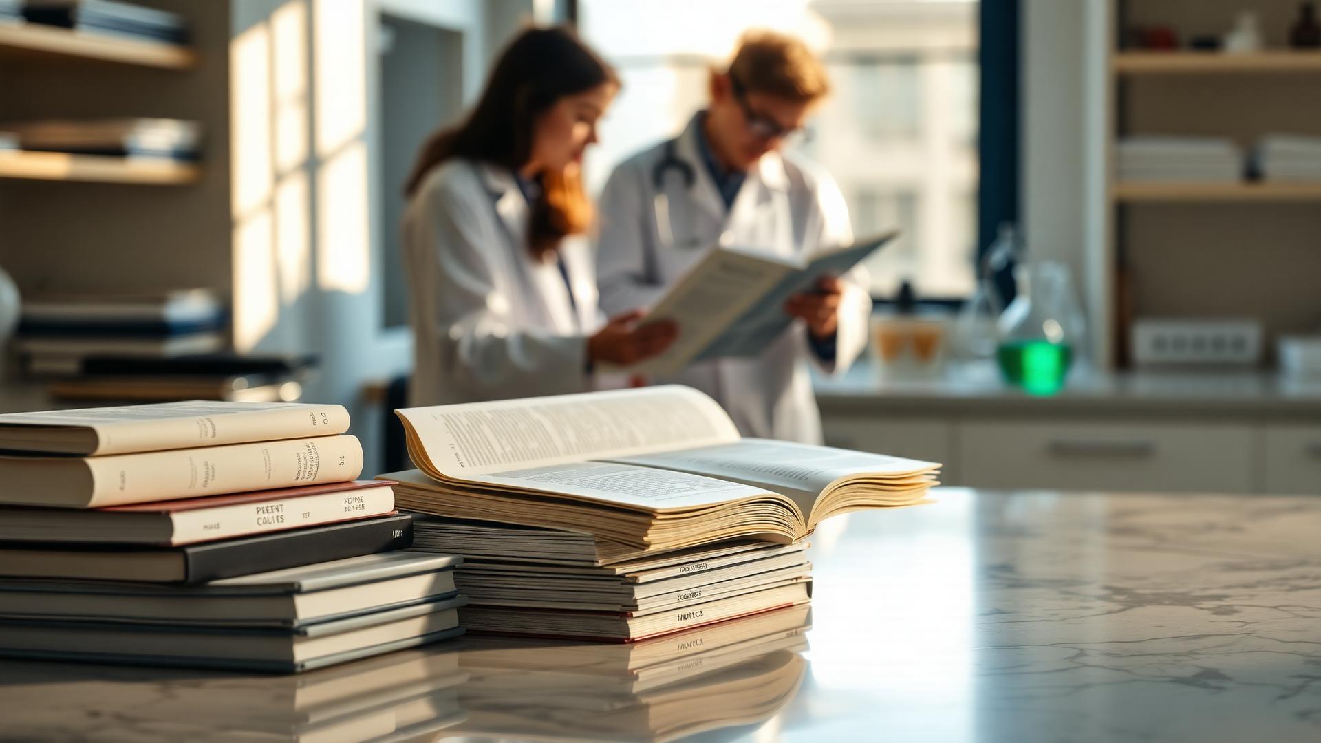 Scientific journals and researchers reviewing peer-reviewed publications